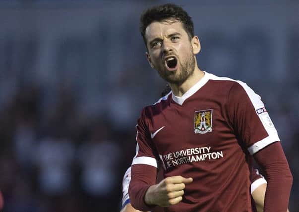 KEEPING HIS PLACE? - right-back Brendan Moloney was outstanding for the Cobblers in his first match of the season on Tuesday night (Picture: Kirsty Edmonds)