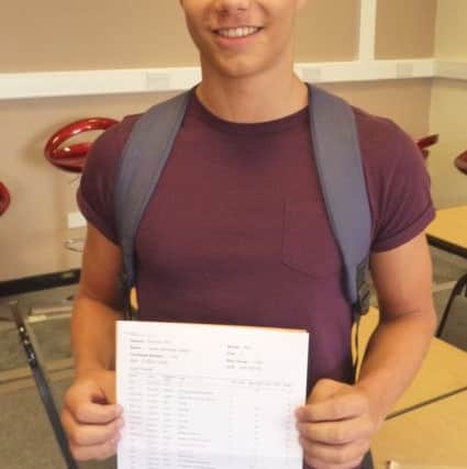 James Odwell who achieved 12 A* grades