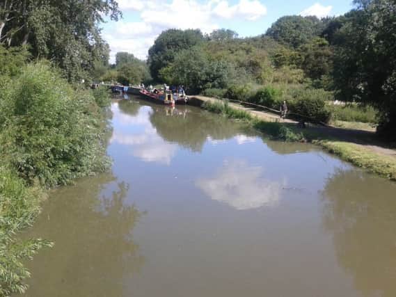 File pic of Grand Union Canal