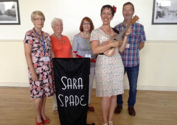 Sara Spade and members of the Daventry and District U3A