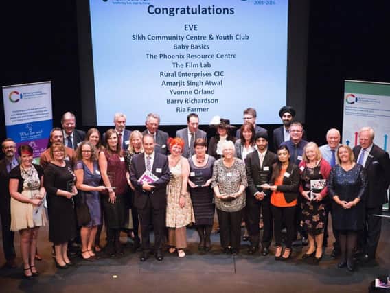 The winners of the Northamptonshire Community Foundation awards