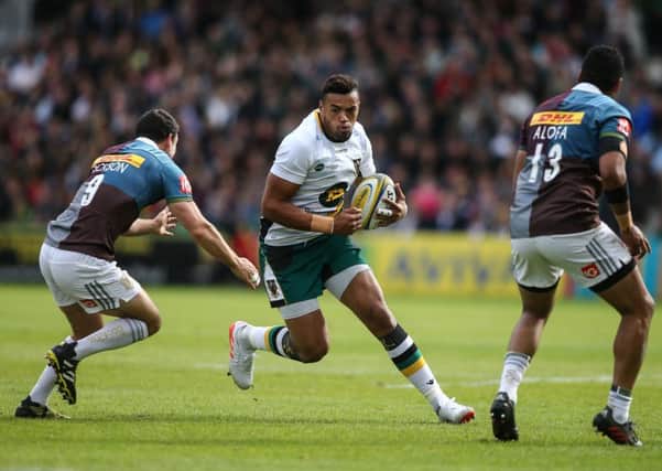 Luther Burrell returned to action at Harlequins but missed the match against Montpellier (picture: Sharon Lucey)