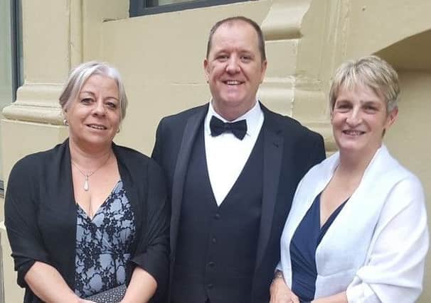 Mary Spier, Steve Pratten and Mandy Lowe from the Community Response Team prior to the awards event