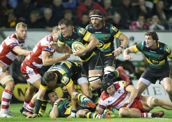 Louis Picamoles scored Saints' first try (picture: Kirsty Edmonds)