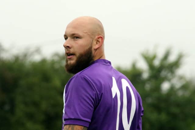 Aaron King was on target for Daventry Town at Blackstone
