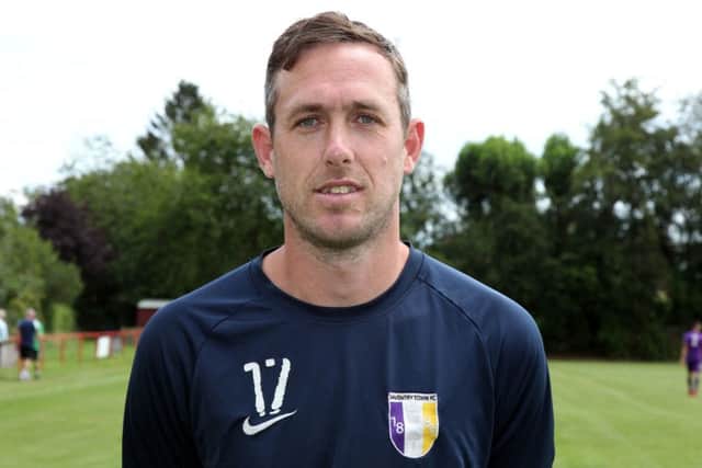Daventry Town joint-manager Arron Parkinson