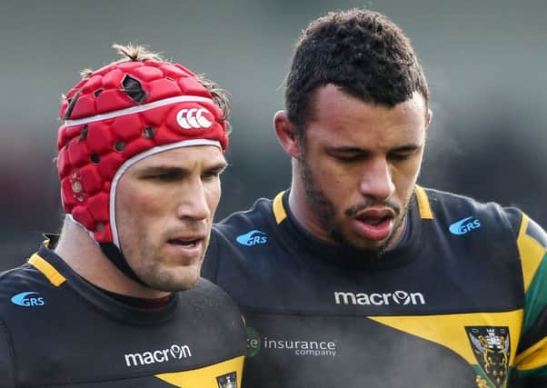 Christian Day and Courtney Lawes return to the Saints team for the clash with Tigers