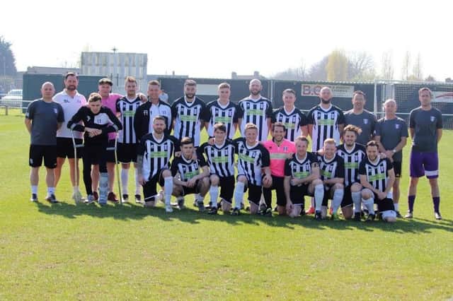 United Counties League division one champions Daventry Town FC. Photo:  Will Gerrard