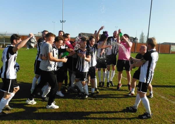 Daventry Town break out the bubbly