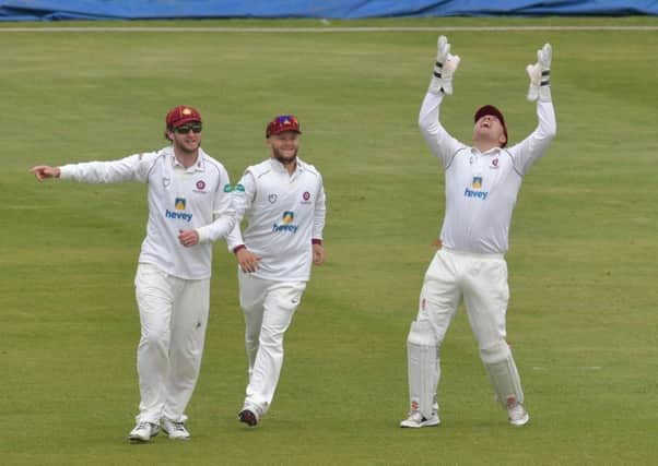 Alex Wakely (left) saw his Northants side start their season in style last weekend (picture: Dave Ikin)