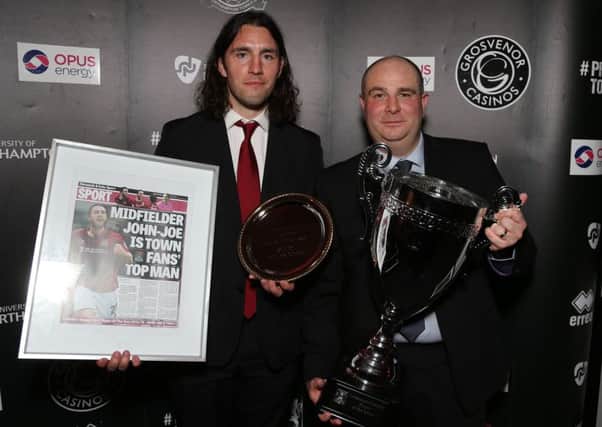 John-Joe O'Toole was named the Chronicle & Echo Cobblers supporters' player of the year last seasaon (PIcture: Pete Norton)