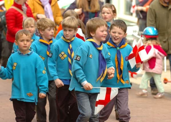 Scouts St Georges Day Parade, Daventry