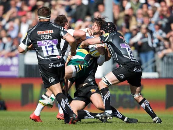 Exeter smothered Saints at Sandy Park (pictures: Kirsty Edmonds)