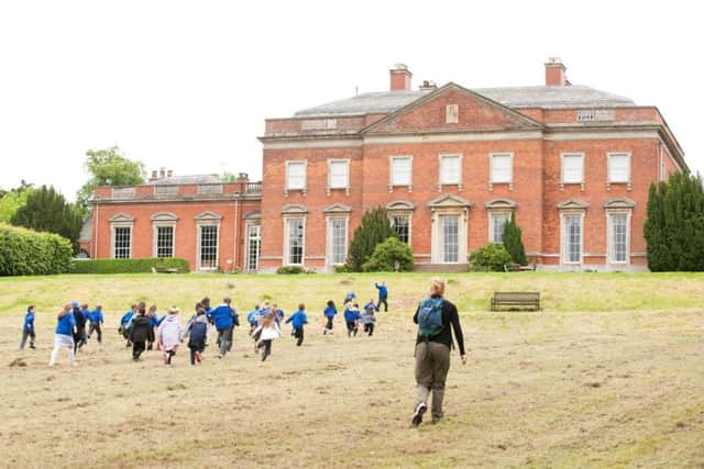 A school's visit to Kelmarsh Hall