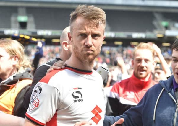 New Cobblers signing Dean Bowditch was part of the MK Dons side promoted from Sky Bet League One in 2015