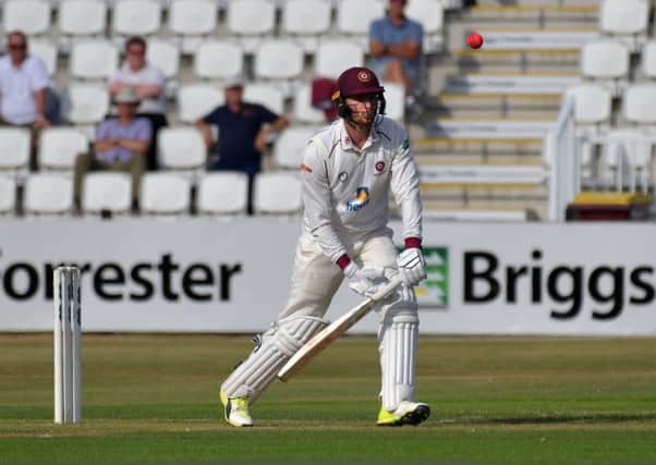 Rob Keogh hit an unbeaten century for Northants (picture: Dave Ikin)