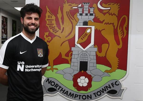 NEW FACE - Yaser Kasim has signed a two-year contract with the Cobblers (Picture: Pete Norton)