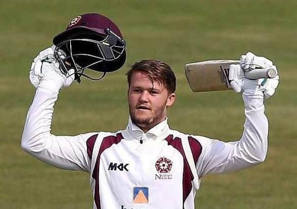 IN THE RUNS AGAIN - Ben Duckett ended day two at Kent on 101 not out