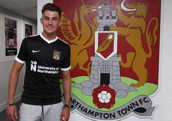 Regan Poole has signed for the Cobblers on a season-long loan deal (Picture: Pete Norton)