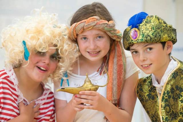 Pupils performed their summer show, Aladdin Trouble.
