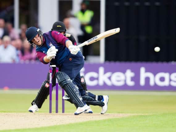 Richard Levi was in the runs on his return to the Steelbacks side (pictures: Kirsty Edmonds)