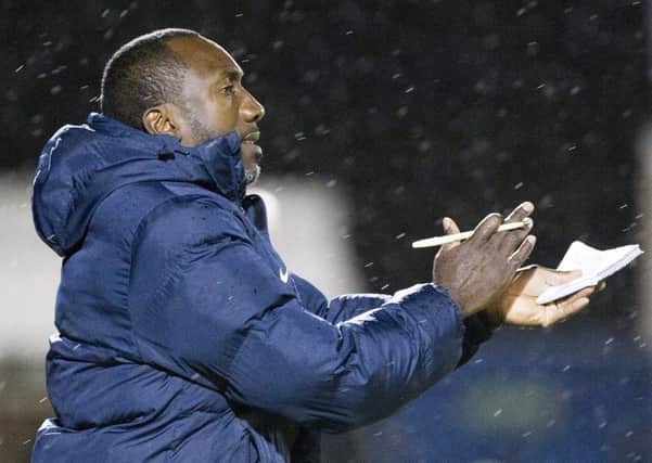 Cobblers boss Jimmy Floyd Hasselbaink has overseen wins in his first two games in charge (Picture: Kirsty Edmonds)