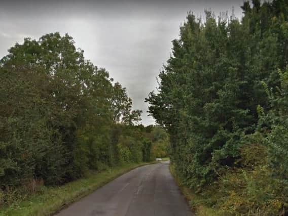 Police are appealing for witnesses after a 30-year-old Rugby man's car left the road in Barby Lane.