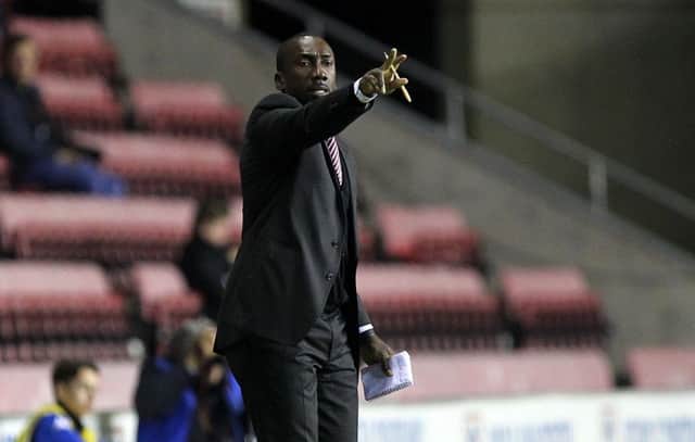On the up: Jimmy Floyd Hasselbaink wants his team to continue their recent improvement against Bradford on Saturday.
