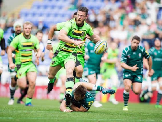 Rob Horne scored two superb tries for Saints (pictures: Kirsty Edmonds)
