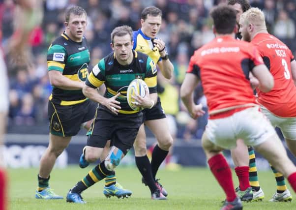 Stephen Myler has not played since suffering a knee injury against Saracens (picture: Kirsty Edmonds)