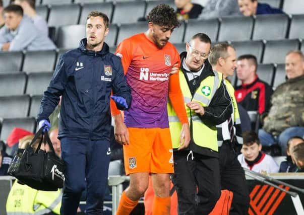 Matt Crooks is out for at least six weeks due to a knee injury