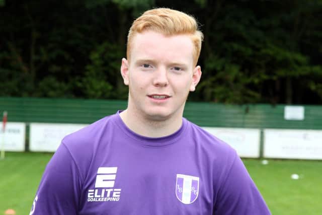 Adam Creaney scored a superb second goal for Daventry Town