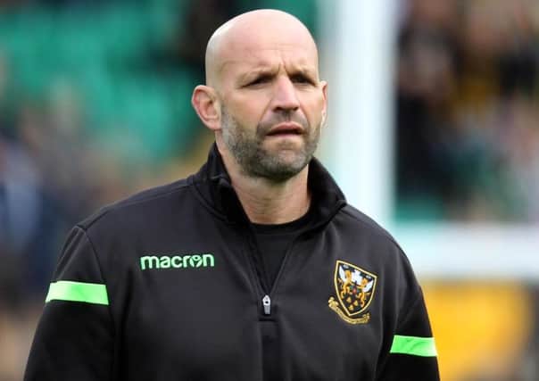 Jim Mallinder issued a strong reponse after Dylan Hartley's hearing (picture: Sharon Lucey)