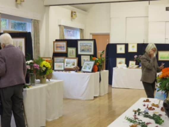 Art exhibition at Welford