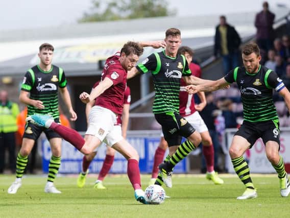 Ash Taylor has been a revelation for the Cobblers this season