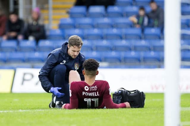 Daniel Powell's hamstring injury is not as bad as first feared and he could return on Saturday. Picture by Kirsty Edmonds