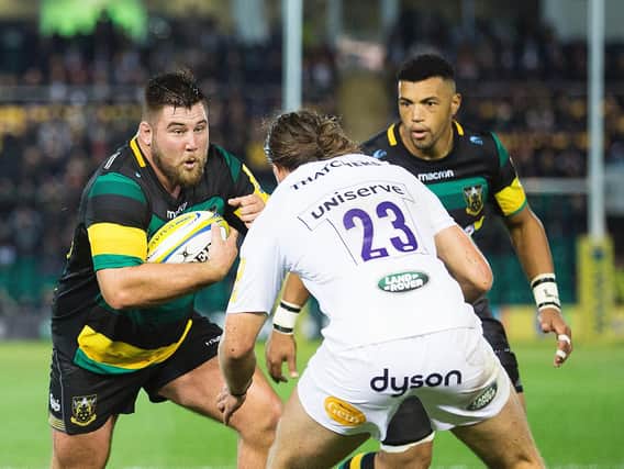 Kieran Brookes and Luther Burrell are doubts for Saturday's trip to Sale (picture: Kirsty Edmonds)